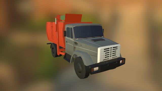 KO 440 4 (Chassis ZIL-4333) 3D Model