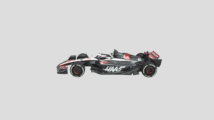 James Racing F1 Car 3D Model