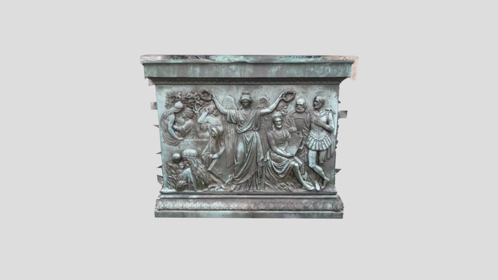 Small Decorative Wall 3D Model