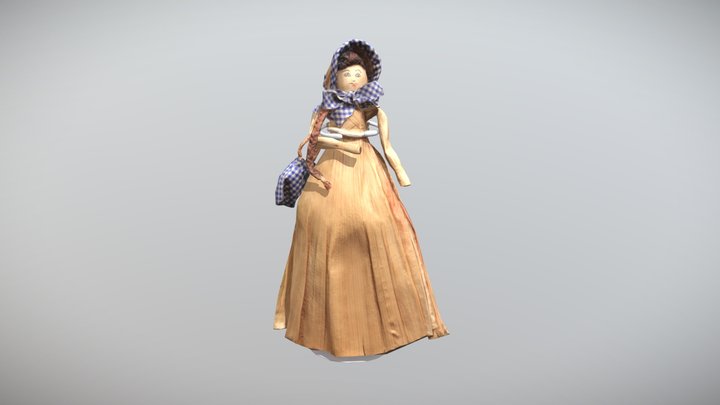 3D Toy Doll 3D Model
