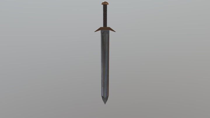 Viking Sword 3D Model