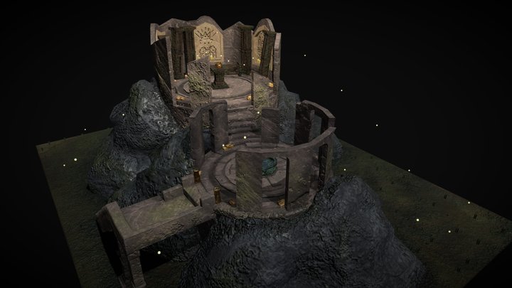Ruins - Diorama 3D Model