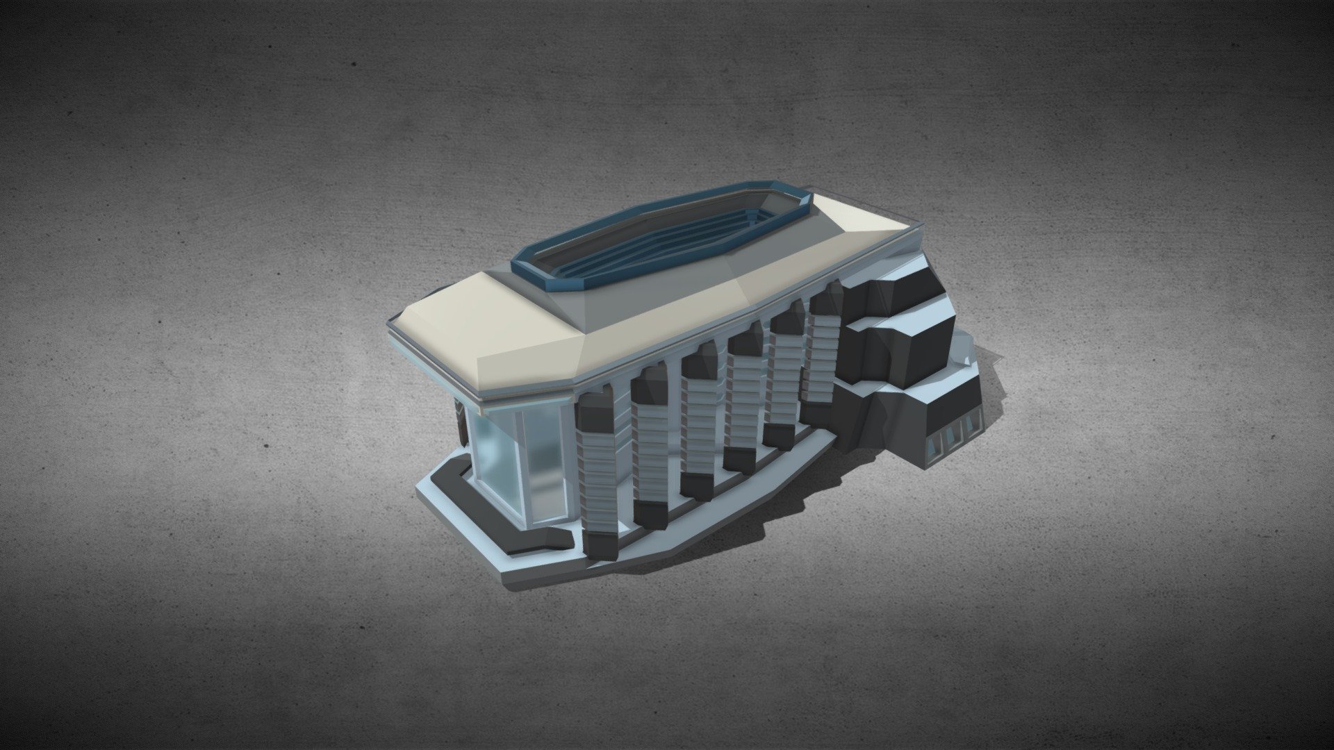 SciFi building_189 - Buy Royalty Free 3D model by TankStorm [2d59a80 ...