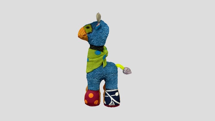 Objekt_Maskottchen_Waltraut_2109241520 3D Model