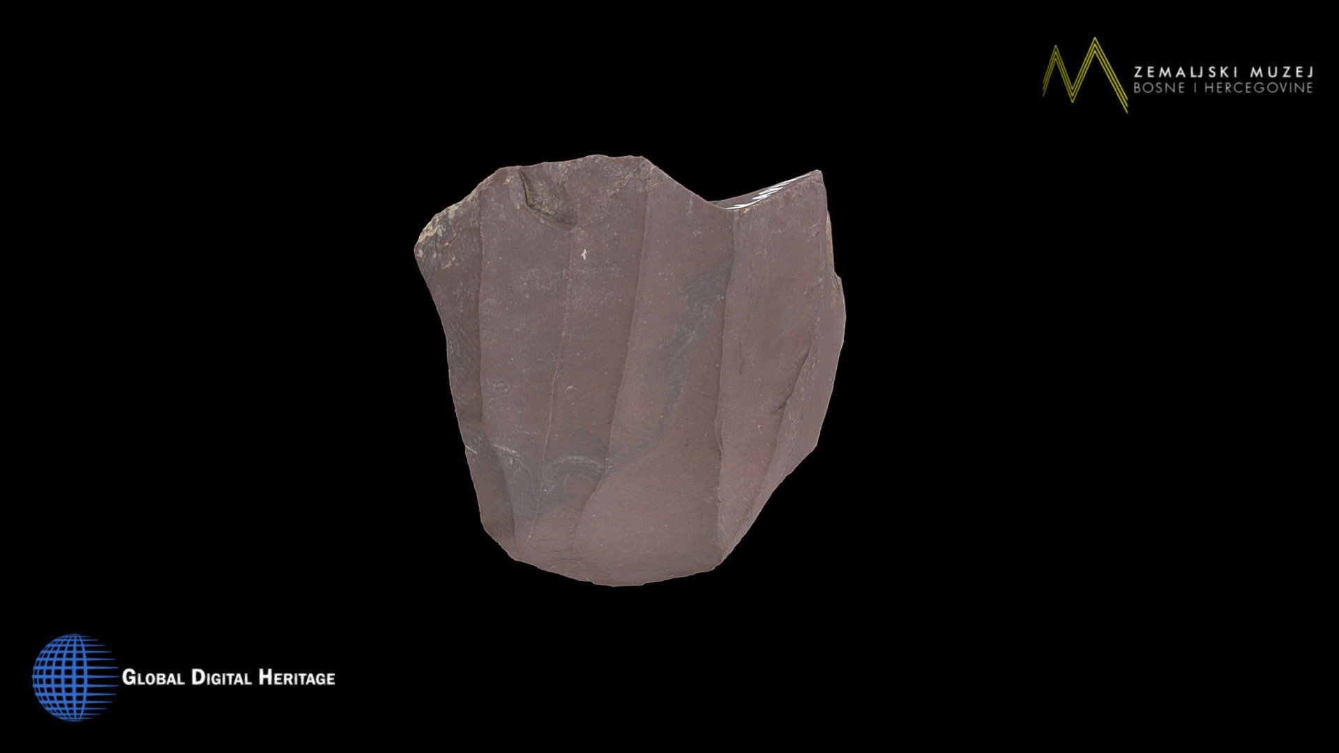 NMB&H, Palaeolithic Epigravettian Lithic Core