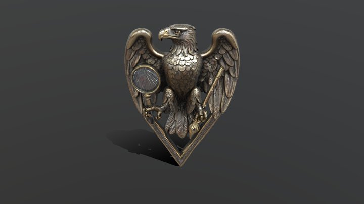 Eagle Emblem – Gratis 3D-model STL