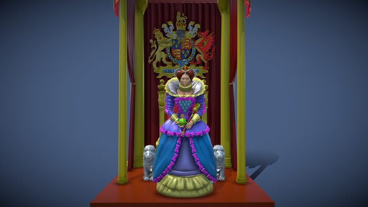 Queen Elizabeth I Of England (1533-1603)