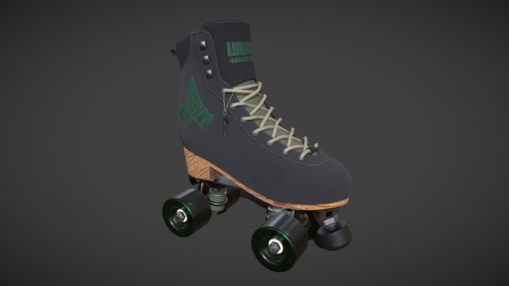 Lumber Rollerskates 3D Model