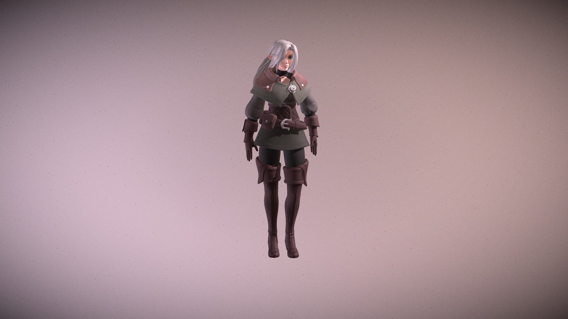Walk Cycles Idle, Walk, and Run. - Download Free 3D model by Samantha ...