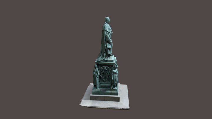Großherzog-Karl-Friedrich-Denkmal 3D Model