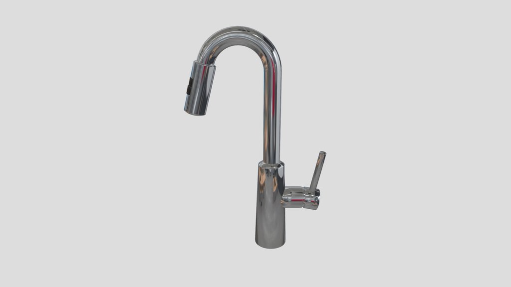 Chrome Moen Faucet