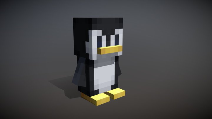 Pingu Plushie 3D Model