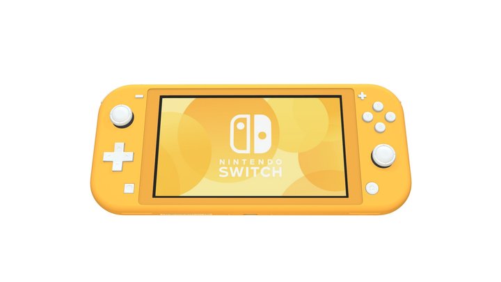 Nintendo Switch Lite 3D Model