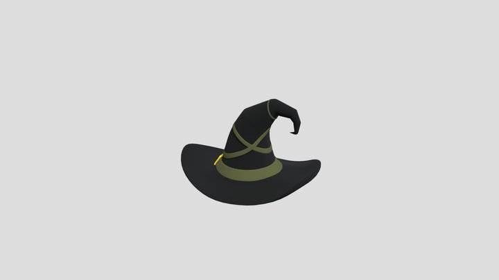 Hat Witch - Sombrero de Bruja 3D Model
