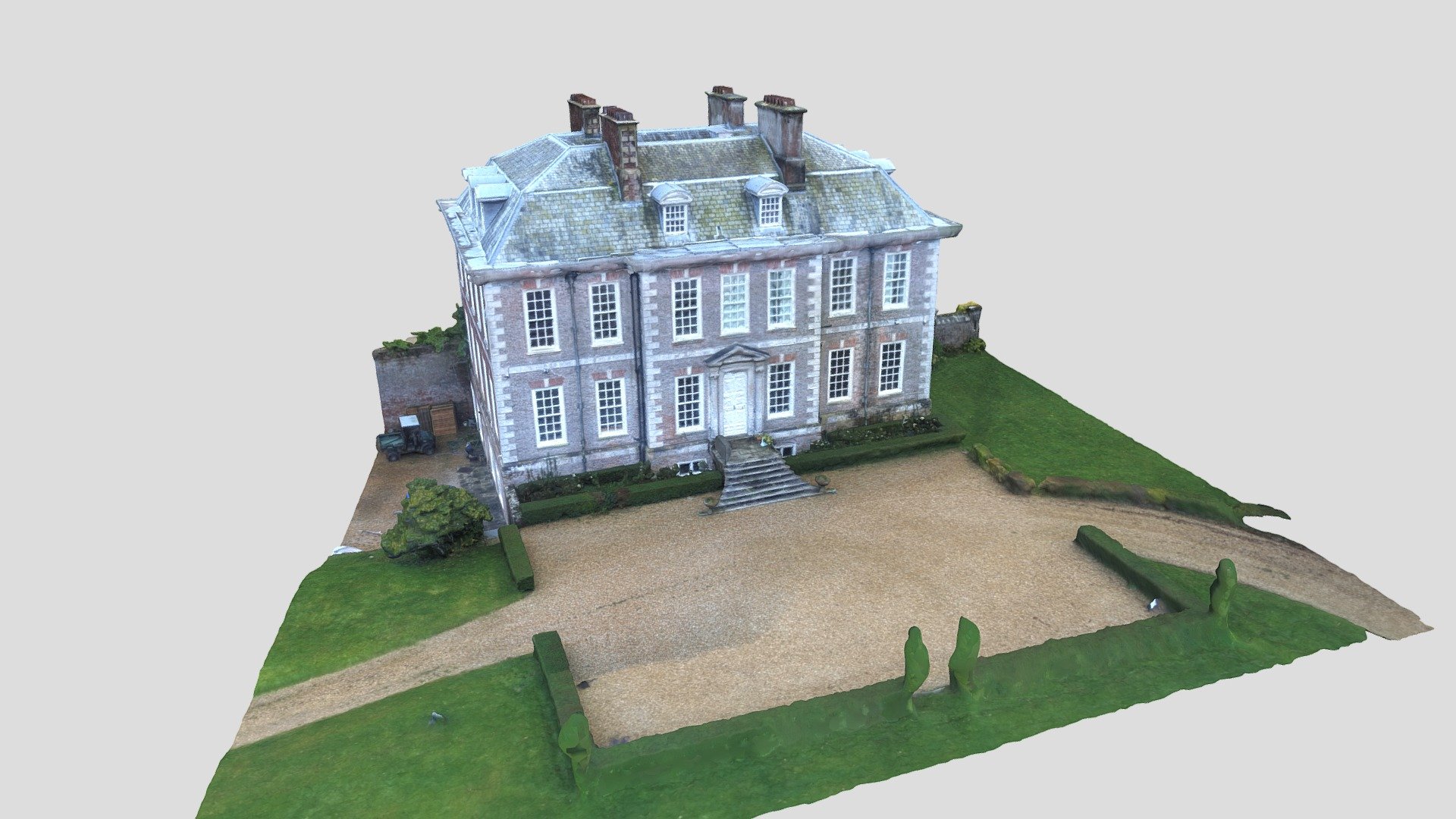 Puslinch House, Yealmpton, Devon Download Free 3D model by