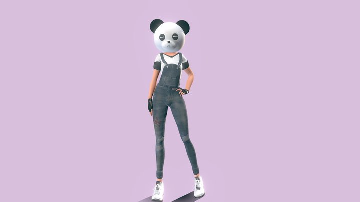 panda 3D Model