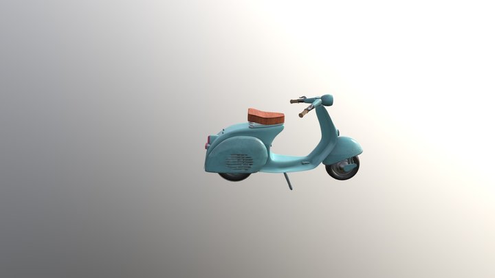 Piaggio Vespa 3D Model