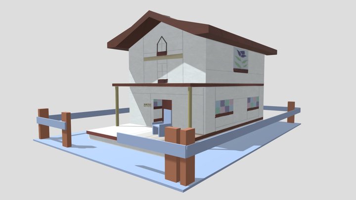 3B113111_四子四甲_林倩妤_個人作品01 3D Model