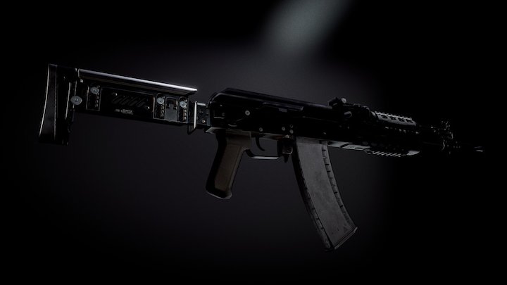 AK-105 (U.F.M. and Zenitco PT-1) 3D Model