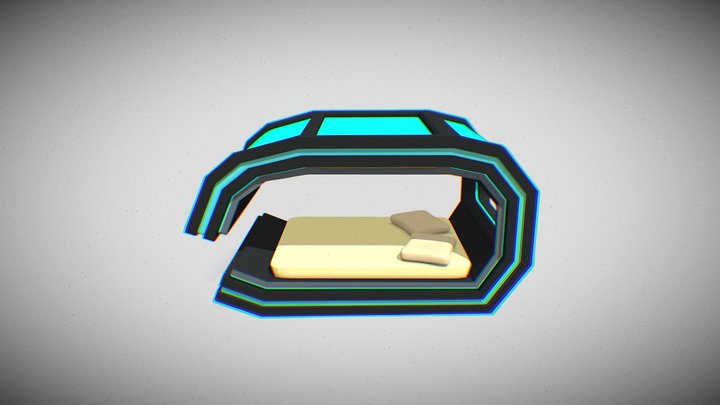 NeoOrbit Smart Bed 3D Model