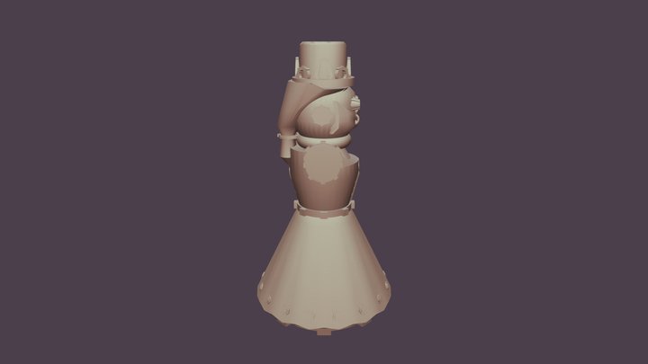 Steampunk Queen - Chess Piece