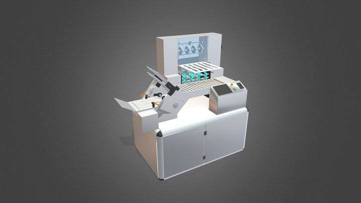 Фальцевальная машина PILLMANN PFM-400P 3D Model