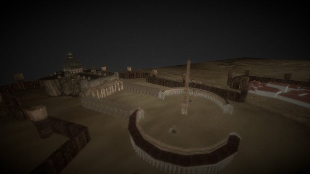Roma - Rome - Games of Thrones Italy 3D Model