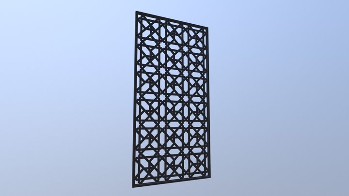 partition panel 10 3D Model