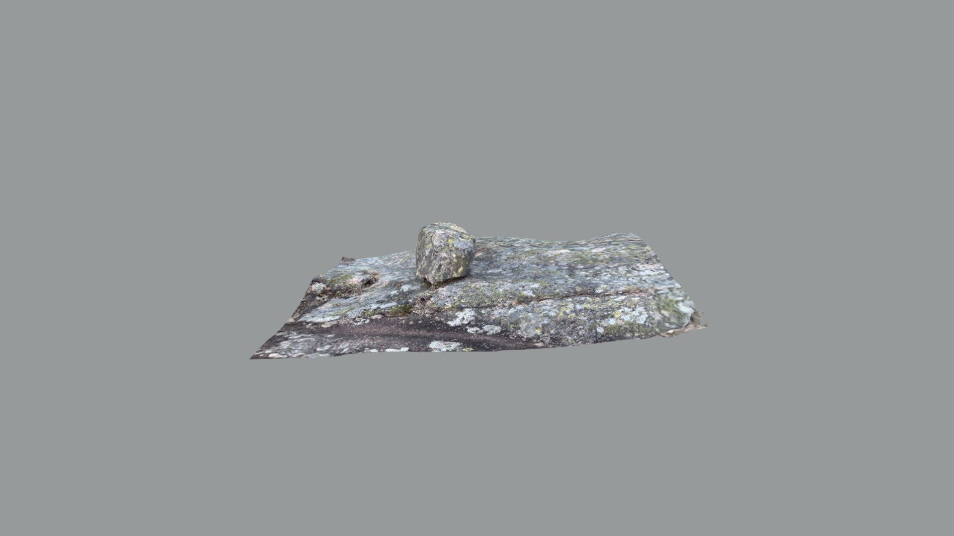Small Norwegian Island Rock
