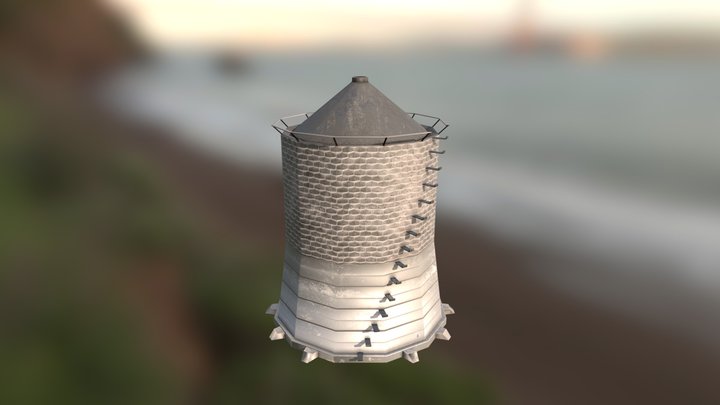 Un "pequeño" silo 3D Model