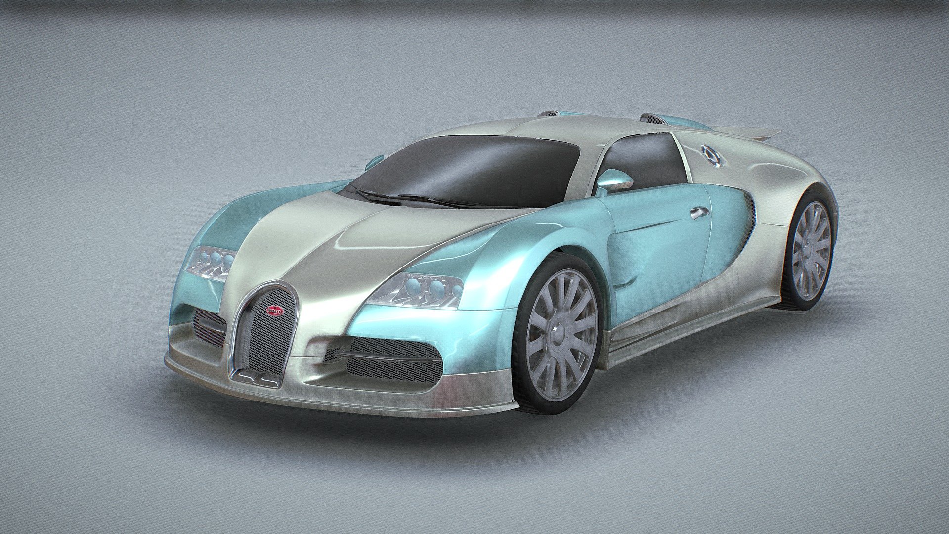 Bugatti Veyron Download Free 3d Model By Attix84work