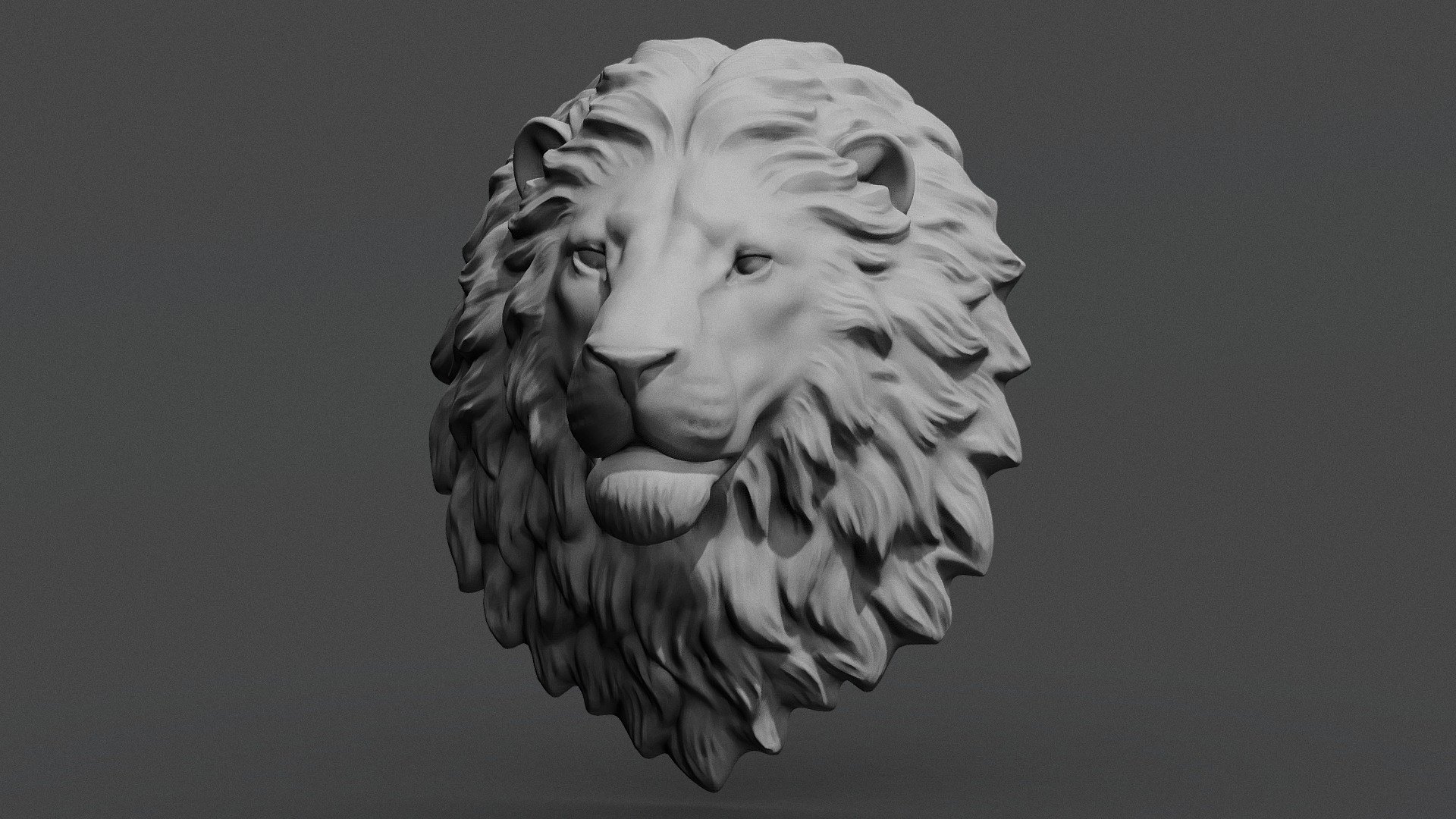 free mountain lion stl 3d model