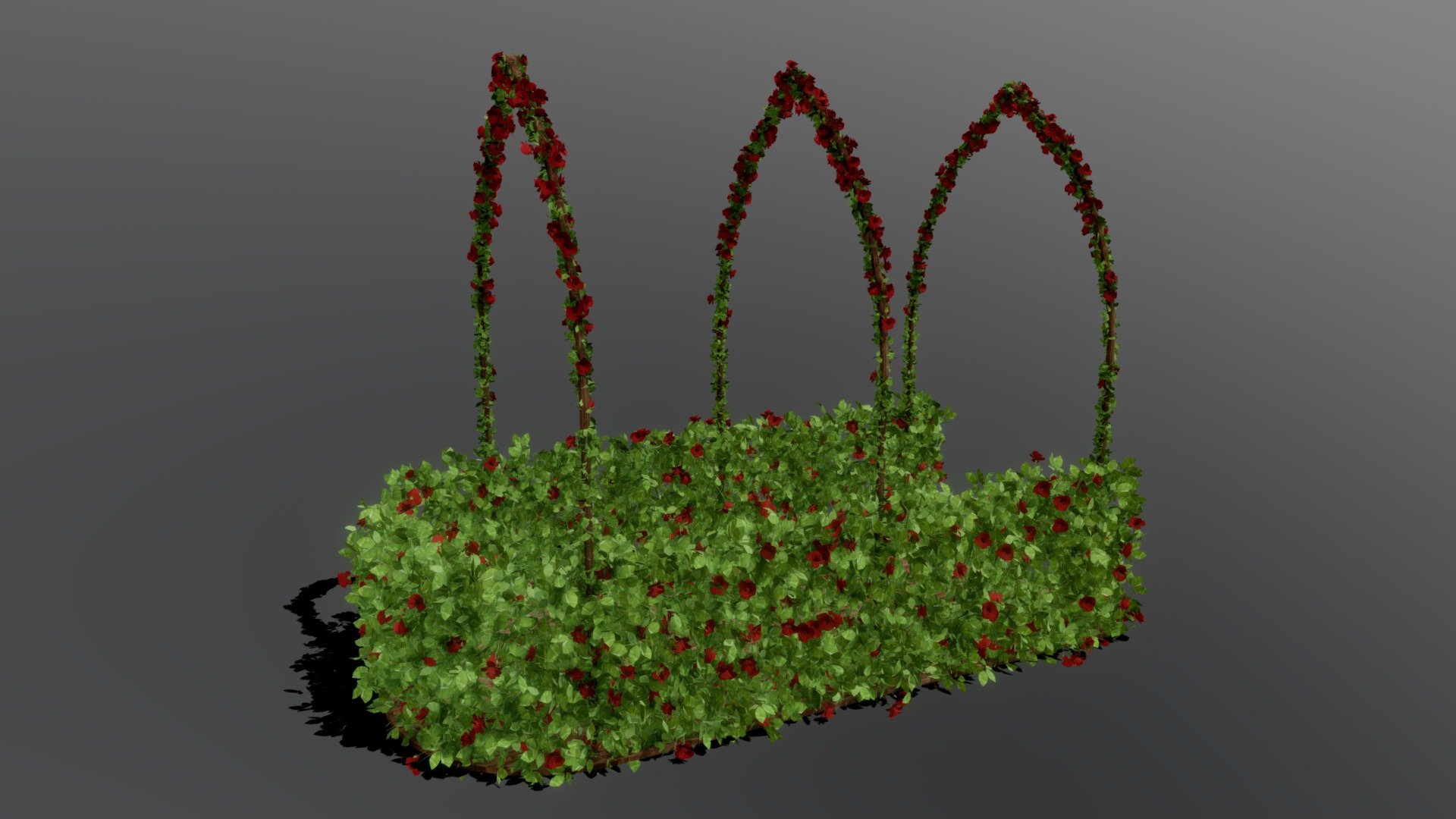 Garden 3d model