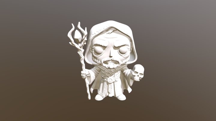 Necromancer's Gaze – Kostenloses 3D-Modell STL