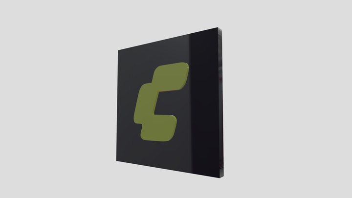 ComfyUI Logo Simple 3D Model