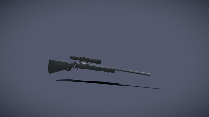 RemingtonM700 3D Model
