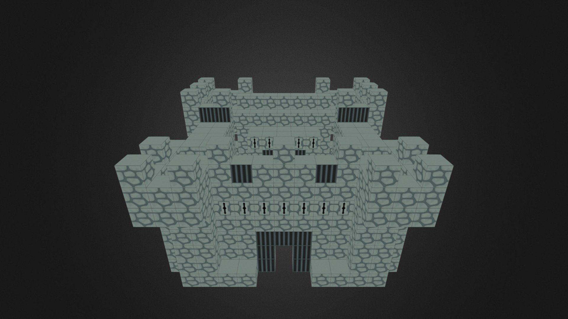 Blokify Castle - 3D model by blokify [2d6e153] - Sketchfab