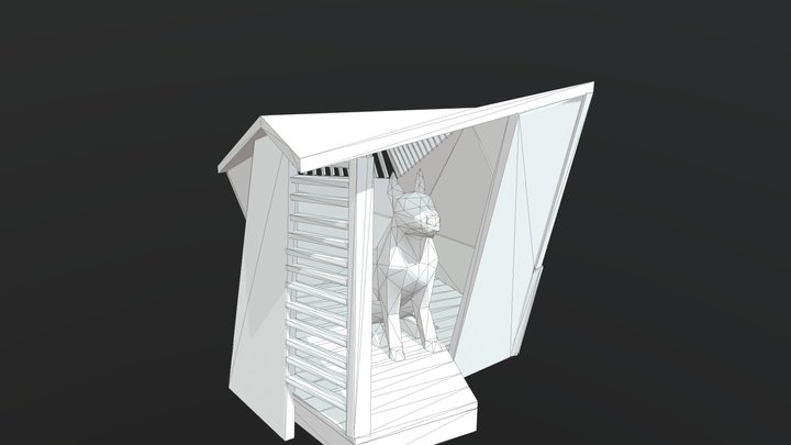 Dog Design1+DOGHOUSE 3D Model
