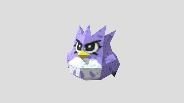 Kirby 64: Coo the Owl 3D Model