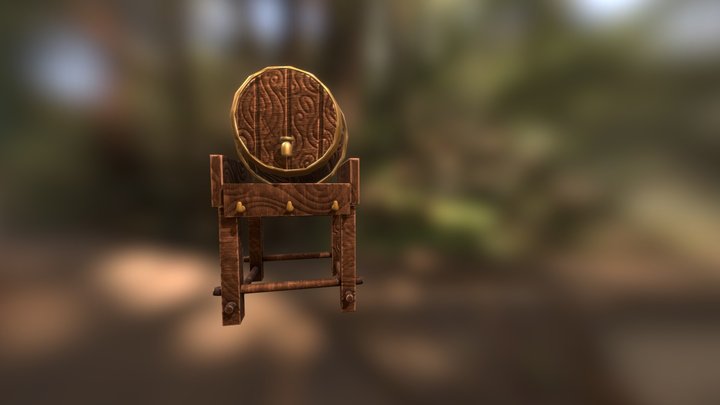 Barril Final 3D Model