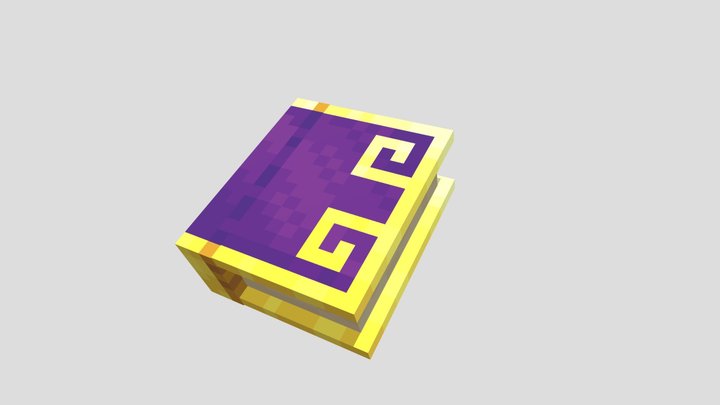 Spellbook Tier 2 3D Model