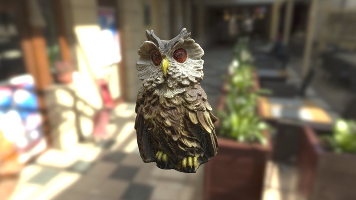 owl 3 3D Model