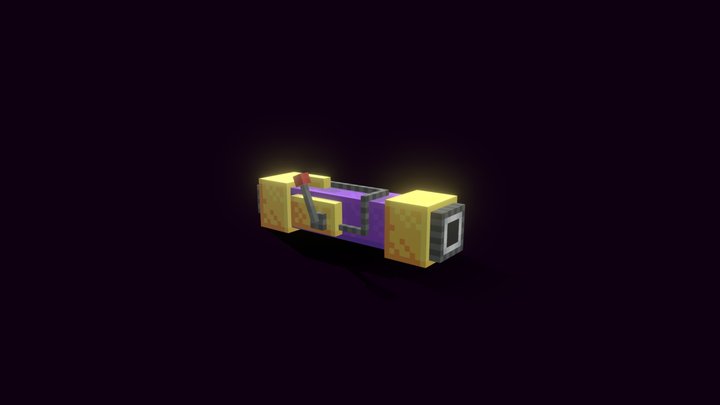 squeaky canon 3D Model