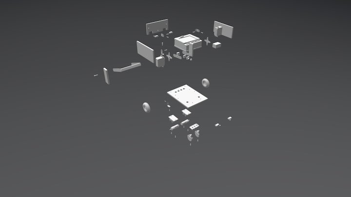 Full Assembly Exploded View Draft 3D Model