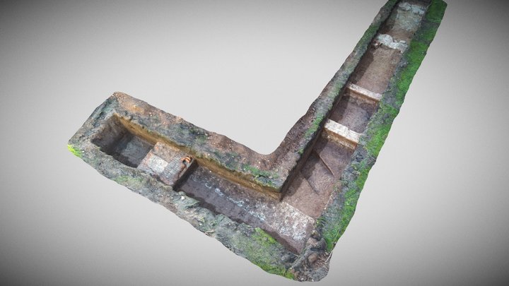 Outbuilding footings 3D Model