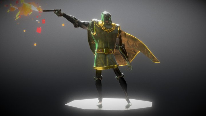 Dr Doom!!!! 3D Model