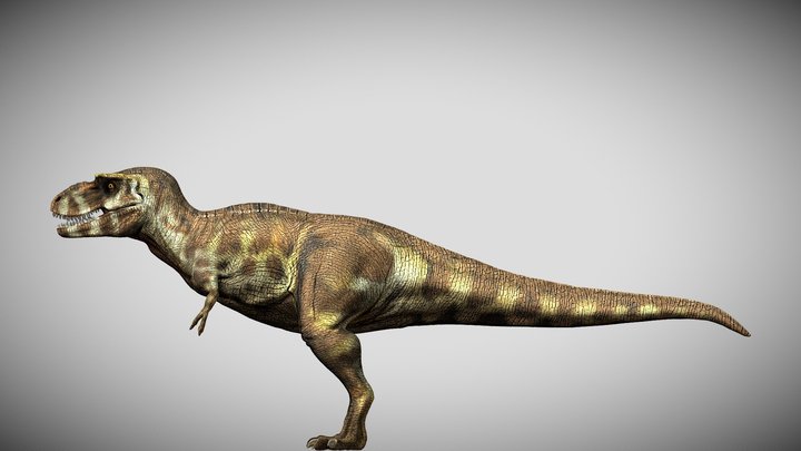 PS1 TLW Albertosaurus – Modelo 3D gratuito STL
