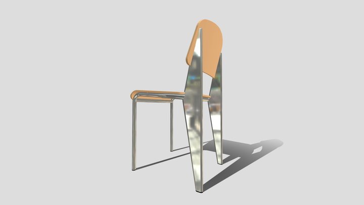Silla Standard Prouve 3D Model