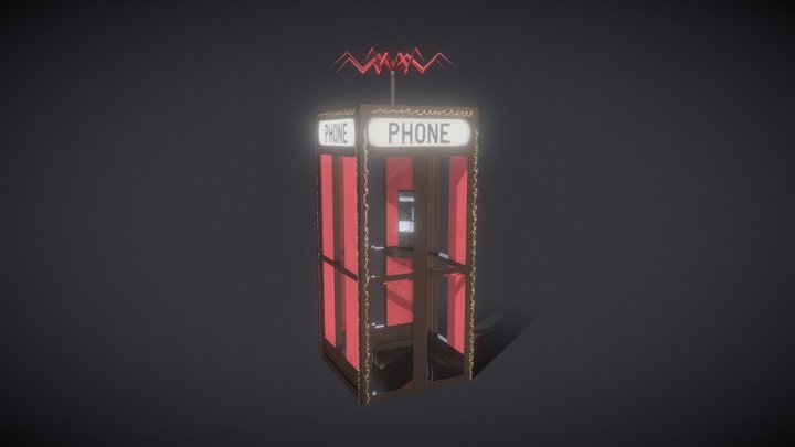 Bill and ted time machine 3D Model