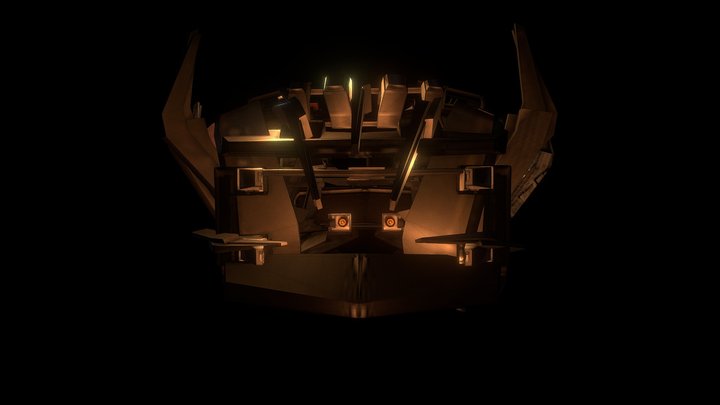 Accurate Watchman of Doom ( WOD ) Head + Armor 3D Model